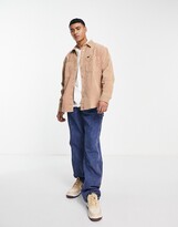 Thumbnail for your product : Lee corduroy overshirt in washed beige