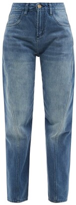 SSŌNE Ssone - Yarrow High-rise Recycled-cotton Jeans - Denim