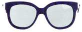 Thumbnail for your product : Stella McCartney Oversize Tinted Sunglasses