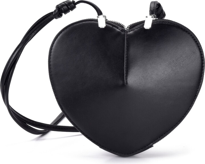 ADORNIA Black Heart Bag