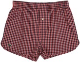Thumbnail for your product : Lacoste Authentics Gingham Heather Woven Boxers