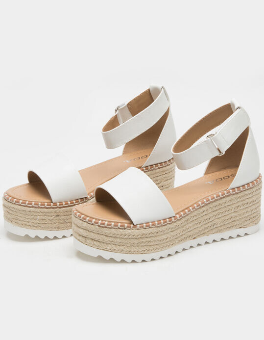 white ankle strap espadrilles