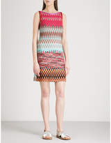 Thumbnail for your product : Missoni Zigzag metallic woven mini dress