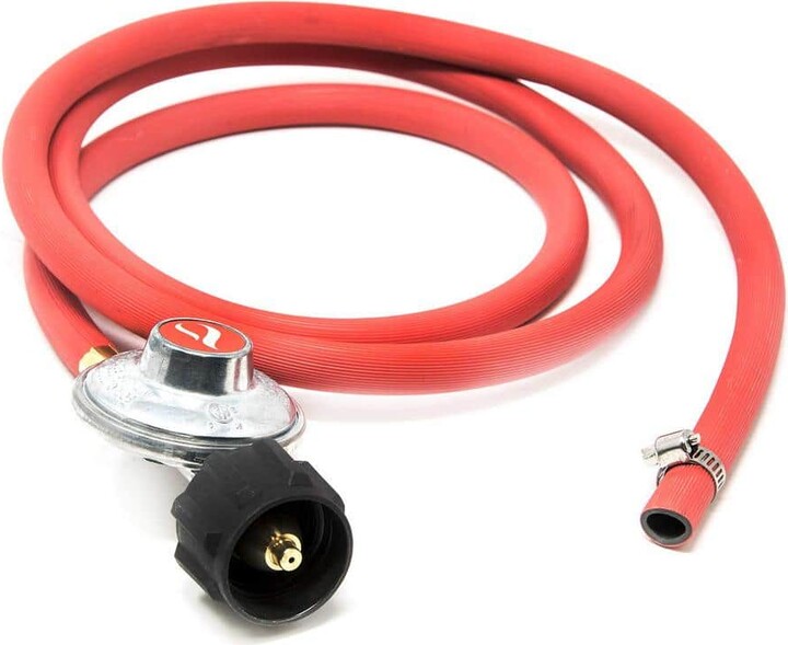 GASONE 6 ft. Propane Regulator with Hose Clamp Style