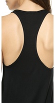 Thumbnail for your product : Haute Hippie High Low Racer Back Tank