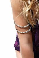 Thumbnail for your product : Vanessa Mooney Snake Cuff in Silver