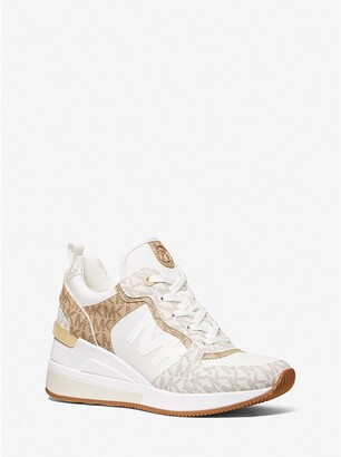 Refren oprostiti skuhati obrok  Michael Kors Crista Mixed-Media Trainer - ShopStyle Sneakers & Athletic  Shoes
