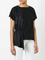 Thumbnail for your product : MM6 MAISON MARGIELA ruched panel T-shirt