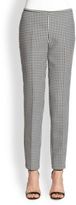 Thumbnail for your product : Michael Kors Houndstooth Jacquard Skinny Pants