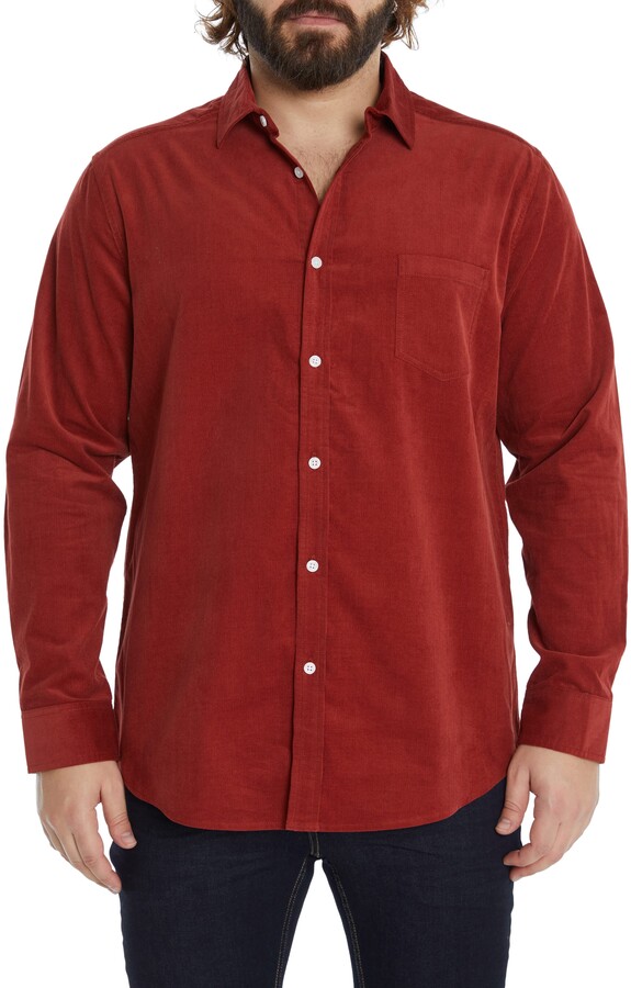 Johnny Bigg Cape Cord Button-Up Shirt - ShopStyle