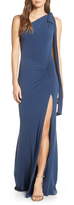Thumbnail for your product : Katie May One-Shoulder Gown