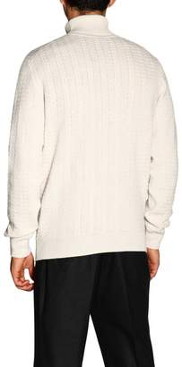Ermenegildo Zegna Sweater Basic Turtleneck With Long Sleeves In Cashmere