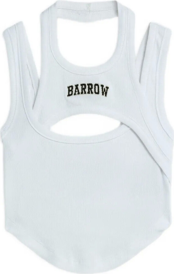 BARROW Cutout Ribbed Top