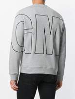 Thumbnail for your product : MSGM logo embroidered sweatshirt