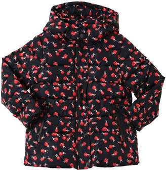 Stella McCartney Kids Ladybugs Printed Nylon Puffer Jacket