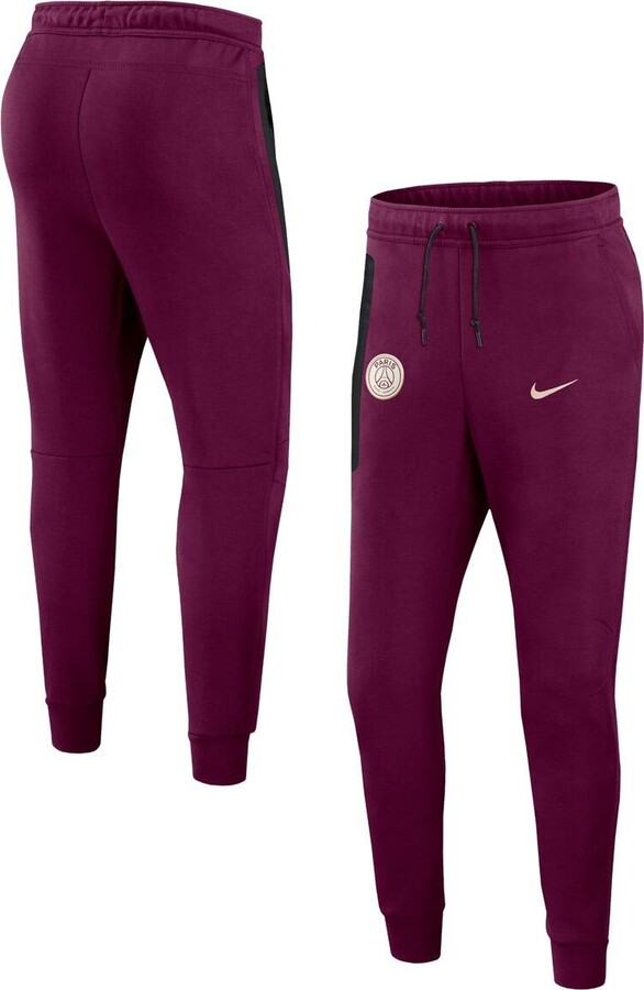 Nike Men's Burgundy Paris Saint-Germain 2024/25 Tech Fleece Jogger Pants