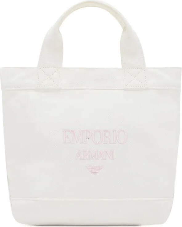 Logo-Embroidered Tote Bag