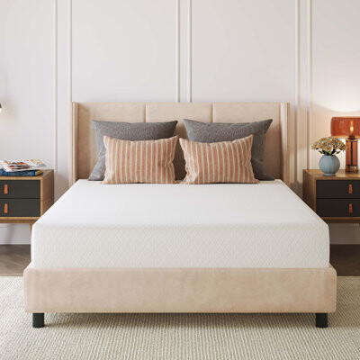 EGOHOME Medium Green Tea Infused Memory Foam Mattress