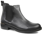 Thumbnail for your product : Kurt Geiger Short leather metallic-accent Chelsea boots