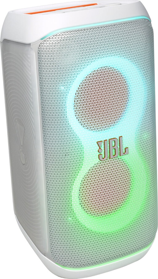 JBL PartyBox Club 120 - Portable party speaker with adaptive futuristic lightshow - White