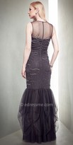 Thumbnail for your product : Mignon Graphite tulle evening dress