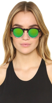 Thumbnail for your product : Illesteva Leonard Half & Half Mirrored Sunglasses