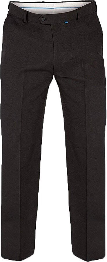 Mens black trousers 46 waist Clearance