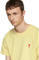 Thumbnail for your product : Ami Alexandre Mattiussi Yellow Ami de Coeur T-Shirt
