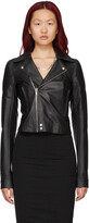 Thumbnail for your product : Rick Owens Black Lambskin Performa Stooges Jacket