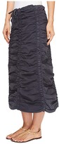 Thumbnail for your product : XCVI Stretch Poplin Double Shirred Panel Skirt