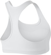 Thumbnail for your product : Nike Medium Support Swoosh Padded Sports Bra - White