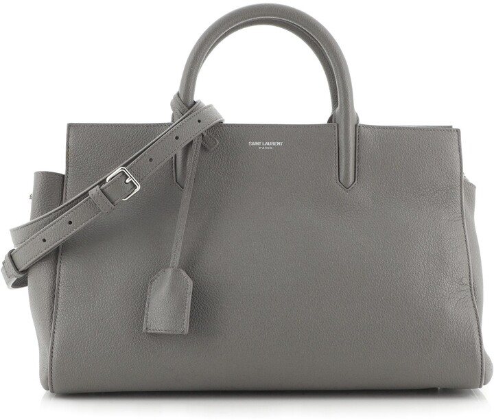 ysl grey tote