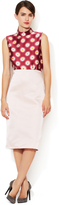Thumbnail for your product : Prada Duchess Satin Pencil Skirt