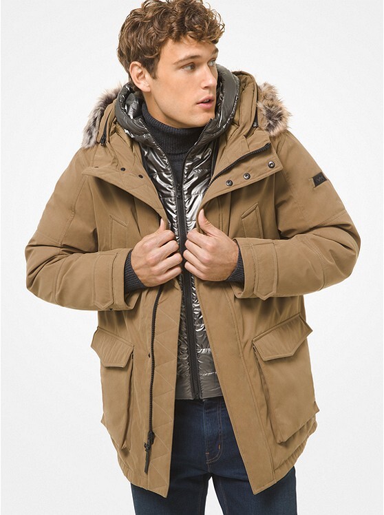 mk mens winter jacket