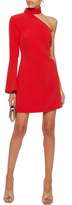 Thumbnail for your product : Rachel Zoe One-Shoulder Crepe Mini Dress