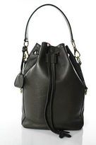 Thumbnail for your product : Ralph Lauren Jungle Leather Gold Tone Ricky Drawstring Shoulder Handbag New