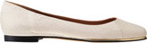 Thumbnail for your product : Givenchy Snakeskin Round Toe Ballet Flats