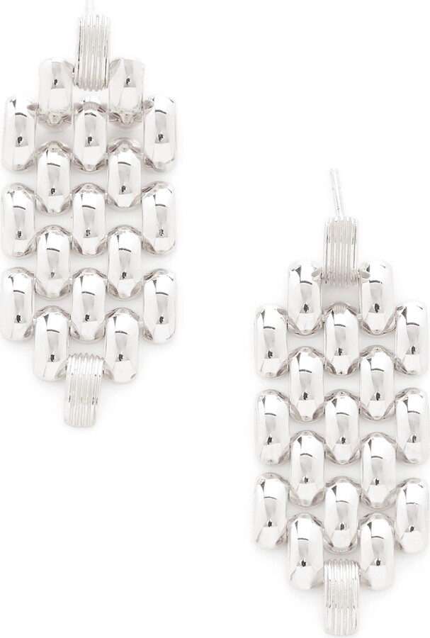 Monica Vinader Heirloom Chain Cocktail Drop Earrings