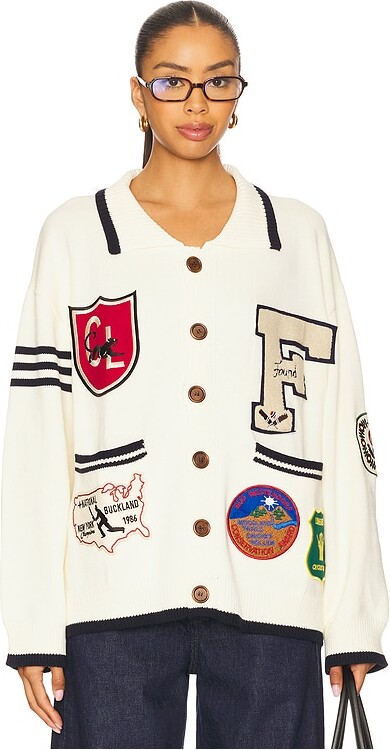 Found York Varsity Patch Jacket
