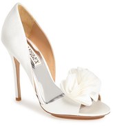 Thumbnail for your product : Badgley Mischka 'Blossom' Open Toe d'Orsay Pump (Women)