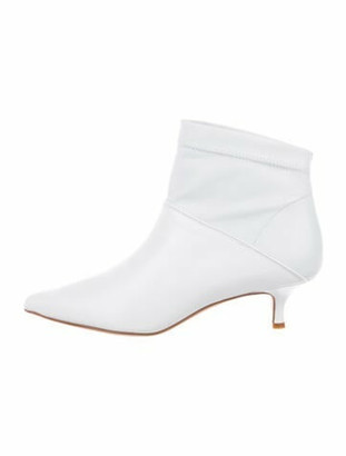 tibi white booties