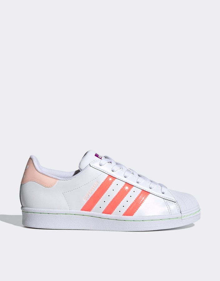 adidas superstar primeknit women Pink