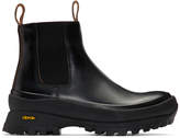 Thumbnail for your product : Jil Sander Black Rubber Sole Boots