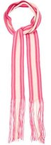 Thumbnail for your product : Burberry Wool Fringe Scarf
