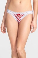 Thumbnail for your product : Hanky Panky 'Peppermint Stripe' Brazilian Bikini