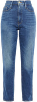 Thumbnail for your product : Frame Le Sylvie High-rise Straight-leg Jeans