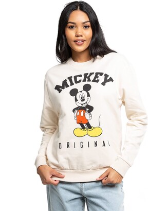 Disney Women's Mickey Mouse Hello Sweatshirt - ShopStyle Jumpers & Hoodies