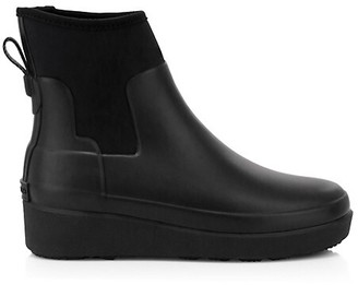 Hunter Wedge Chelsea Boots