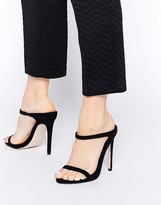 Thumbnail for your product : ASOS HORIZON Heeled Sandals