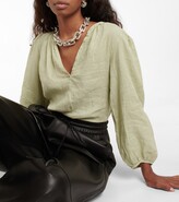 Thumbnail for your product : Velvet Ileana linen blouse